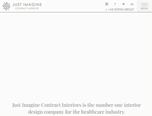 Tablet Screenshot of justimagineinteriors.co.uk
